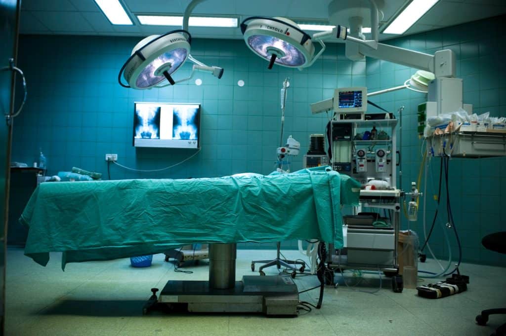 empty operating room